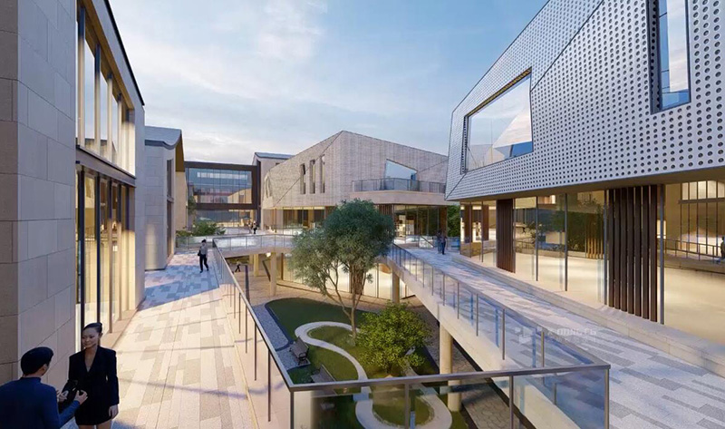 lumion動畫：臨安某商業街建筑設計